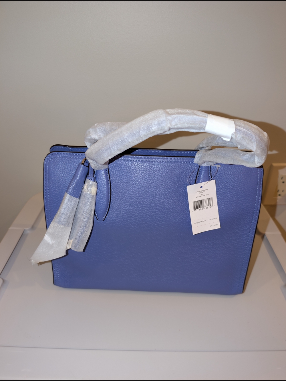 kate spade Periwinkle Structured Satchel With FREE Matching Wallet!!!!